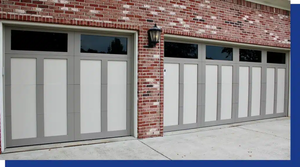 modern garage door