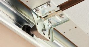 how to replace garage door rollers without bending track