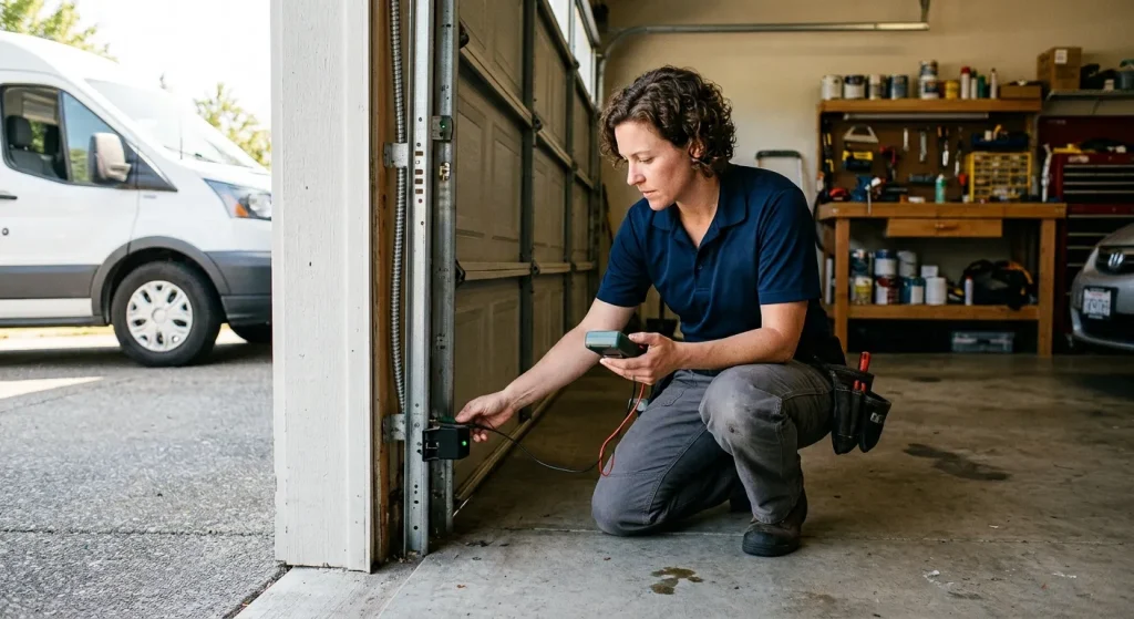 What to Check When Garage Door Sensor Lights Change Color