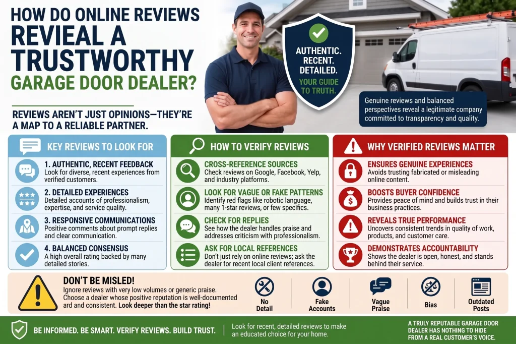 How Online Reviews Reveal a Trustworthy Garage Door Dealer